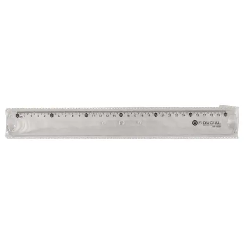 R&egrave;gle de tra&ccedil;age plastique 30 cm - FIDUCIAL 