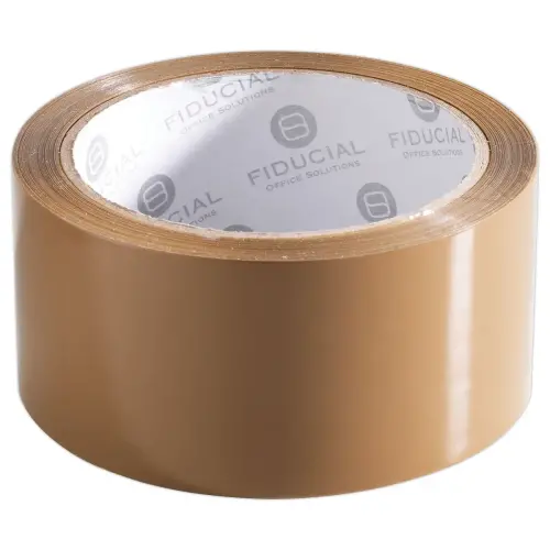 Rouleau adh&eacute;sif d'emballage - 66 m x 48 mm - Fiducial 