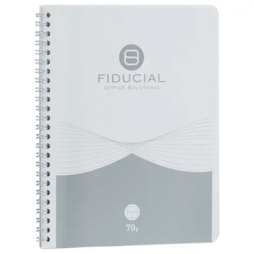 Cahier &agrave; spirales - 17 x 22 cm - 100 pages - 5x5 - FIDUCIAL 