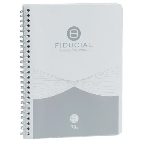 Cahier &agrave; spirales 70g - 17 x 22 cm - 180 pages - 5x5 - FIDUCIAL 