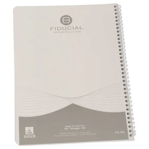 Cahier &agrave; spirales A4 - 100 pages - 5x5 - FIDUCIAL 
