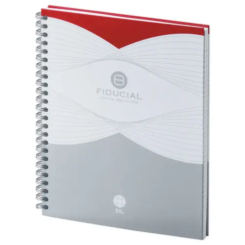 Cahier spirale  80g - A5+- 160 pages - FIDUCIAL 