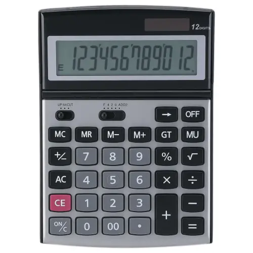 Grande calculatrice de bureau G12 - ACCESS