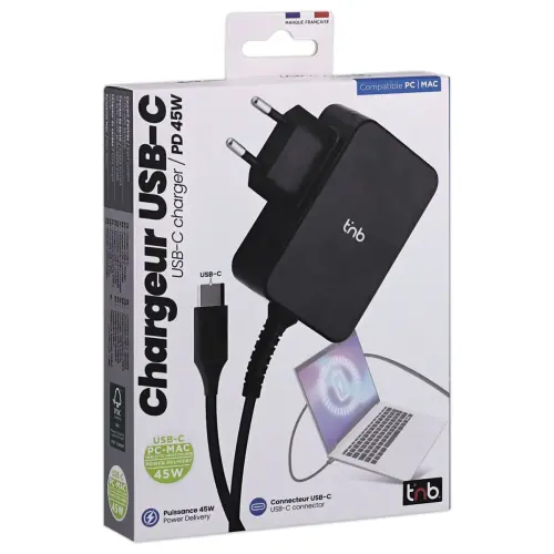 Chargeur universel USB-C 45W 
