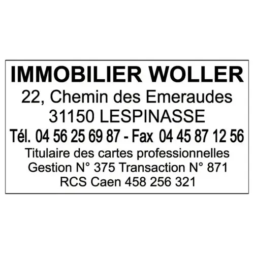 Tampon personnalisable TRODAT Printy 4928 - Bo&icirc;tier rouge - Encre noire - 60 x 33 mm 