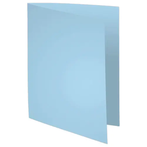 100 Chemises A4+ - 220g - Bleu clair - Fiducial