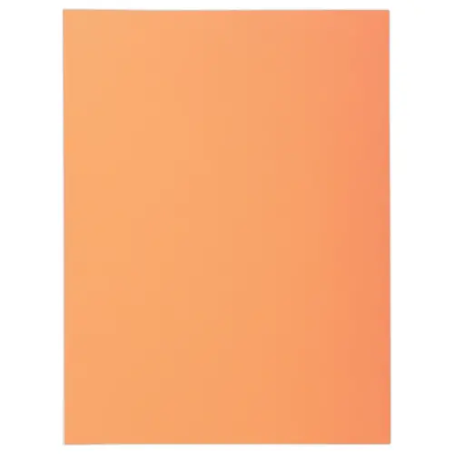 100 Chemises A4+ - orange pastel - 220g - FIDUCIAL OFFICE SOLUTIONS