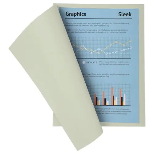 100 Chemises A4+ - gris pastel - 220g - FIDUCIAL OFFICE SOLUTIONS 