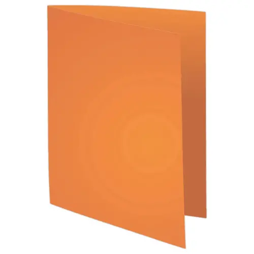 100 Chemises A4+ - orange pastel - 220g - FIDUCIAL OFFICE SOLUTIONS 