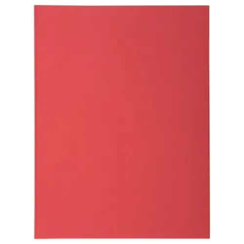 100 Chemises A4+ - 220g - 24x32 cm -  Rouge - FIDUCIAL 