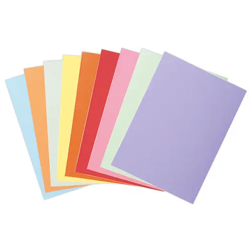 250 Sous-chemises colorées pastel - Fiducial
