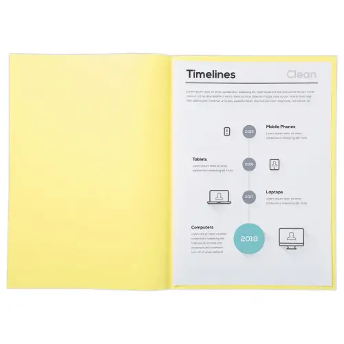 250 Sous chemises - 22x31 cm- 60g - jaune pastel - FIDUCIAL