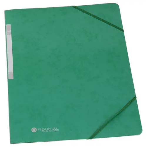 Chemise simple à élastiques en carte - Vert - FIDUCIAL