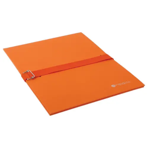 Chemise &agrave; sangle et boucle en m&eacute;tal - Orange - FIDUCIAL 