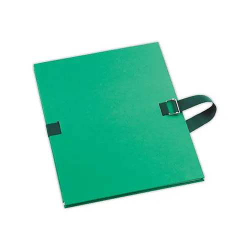 Chemise &agrave; sangle et boucle en m&eacute;tal - Vert - FIDUCIAL 