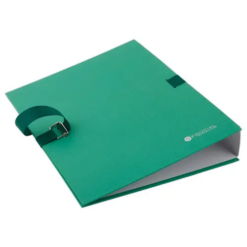 Chemise &agrave; sangle et boucle en m&eacute;tal - Vert - FIDUCIAL 