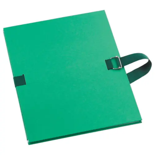 Chemise &agrave; sangle et boucle en m&eacute;tal - Vert - FIDUCIAL 