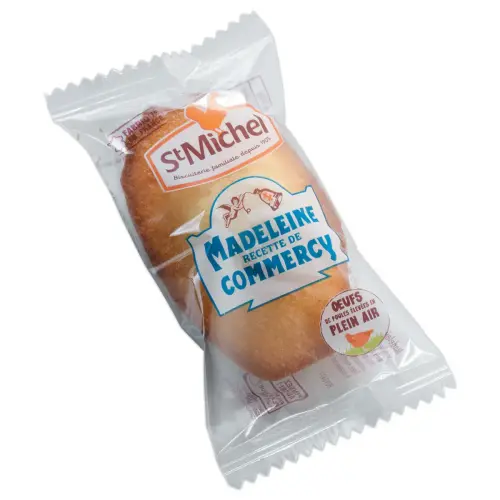100 Madeleines aux oeufs St-Michel - Sachets individuels