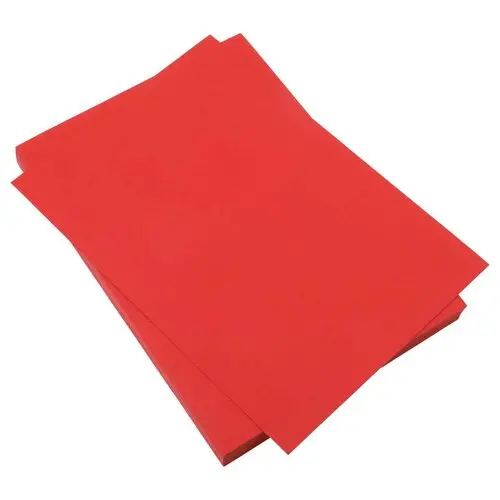 100 Couvertures A4 grain cuir - Rouge - Fellowes 