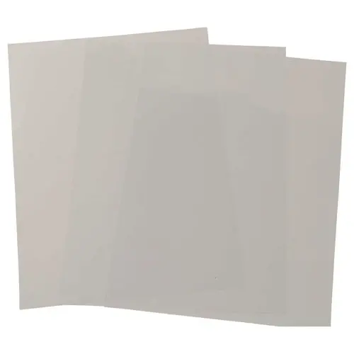 100 Couvertures A4 fines et transparentes en PVC