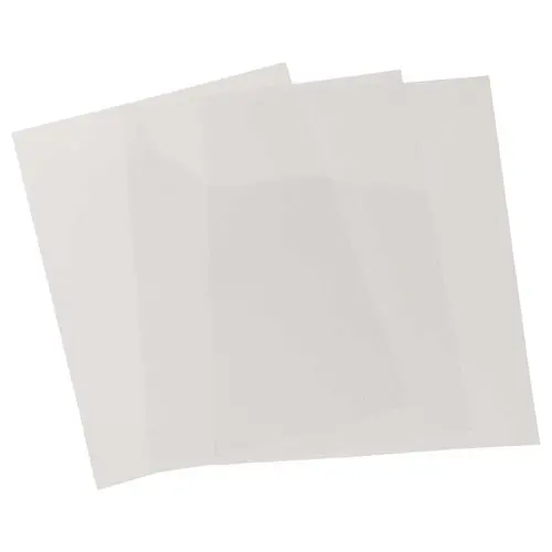100 Couvertures A4 fines et transparentes en PVC
