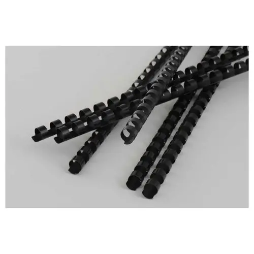 100 Reliures rondes en plastique 21 anneaux- Ø 10 mm - ACCESS