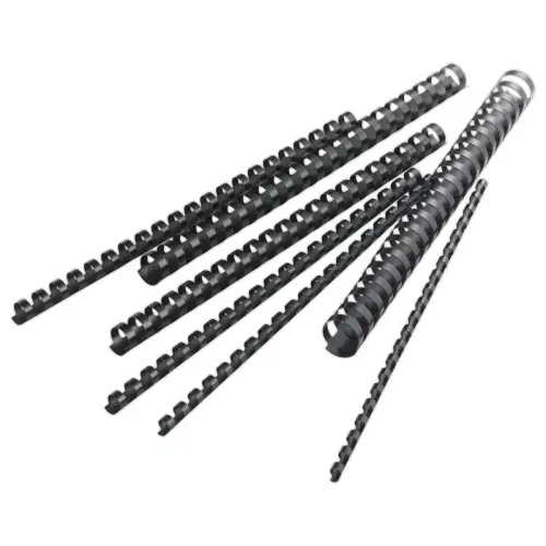 100 Reliures rondes en plastique 21 anneaux- Ø 10 mm - ACCESS