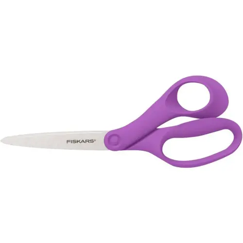 Ciseaux pour droitiers - 20 cm - Bleu - FISKARS