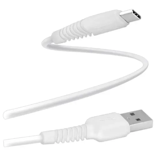 Câble USB-C renforcé - 1m - Blanc - T'nB