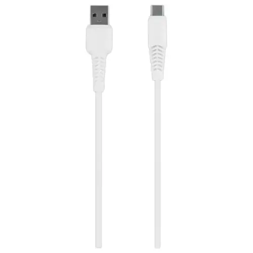 Câble USB-C renforcé - 2m - Blanc - T'NB