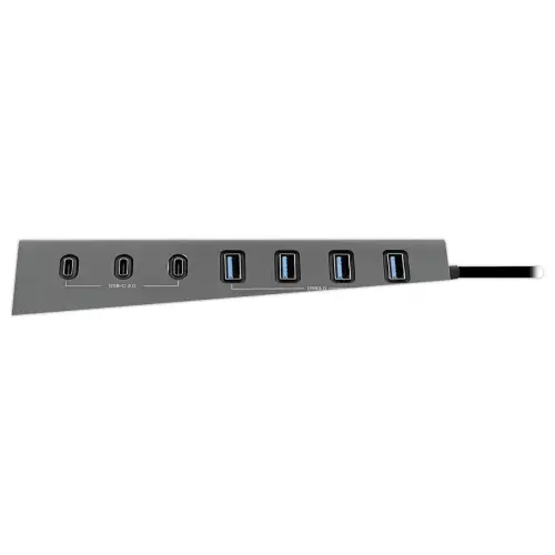 Hub 7 en 1 - USB-A et USB -C 3.0 - T'NB