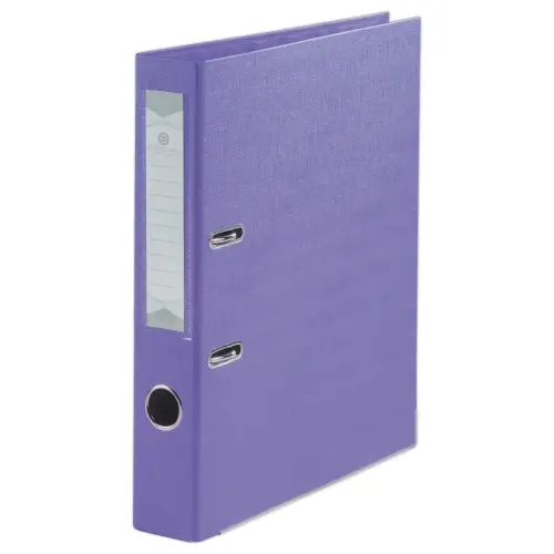 Classeur &agrave; levier - Dos 5 cm - Violet - FIDUCIAL 