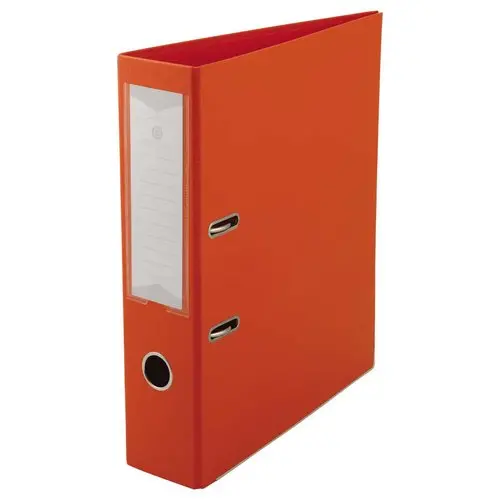 Classeur &agrave; levier - Dos 7,5 cm - Orange - FIDUCIAL 