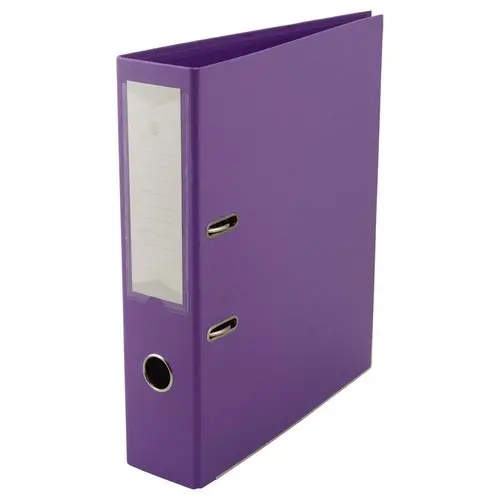 Classeur à levier - Dos 7,5 cm - Violet - FIDUCIAL