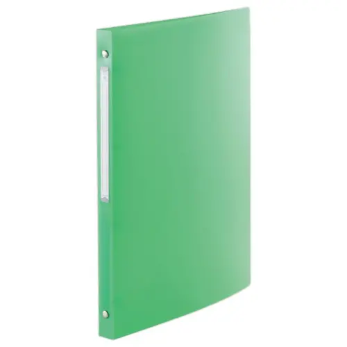 Classeur translucide coloré 4 anneaux, dos 2 cm - Vert - FIDUCIAL