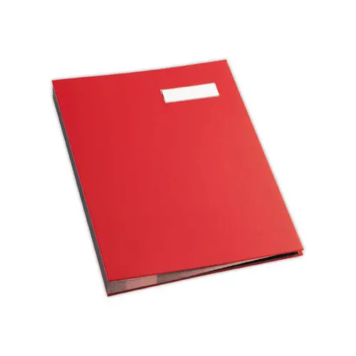 Parapheur - 24 compartiments - Rouge