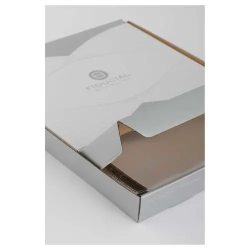 100 pochettes perforées cristal renforcées - A4 - Grammage 10/100e - Fiducial