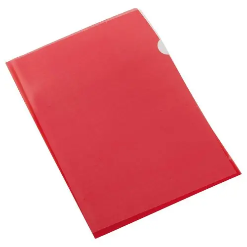 100 Pochettes coins 11/100e Rouge - Fiducial 