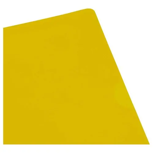 10 Pochettes coins - Jaune 