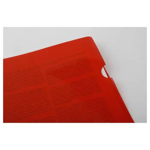 10 Pochettes coins - Rouge
