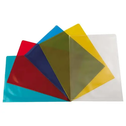 50 Pochettes plastiques - Coloris assortis