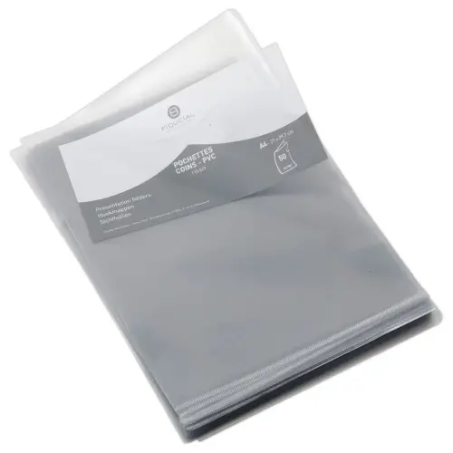 50 Pochettes plastiques - Transparentes
