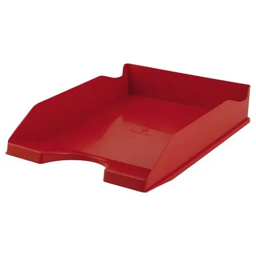 Corbeille à courrier opaque colorée - Rouge - FIDUCIAL