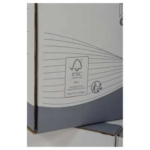 10 Boîtes à archives en carton - Dos 15 cm - FIDUCIAL