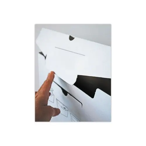 50 Boites &agrave; archives Easy - Dos 10 cm - FIDUCIAL 