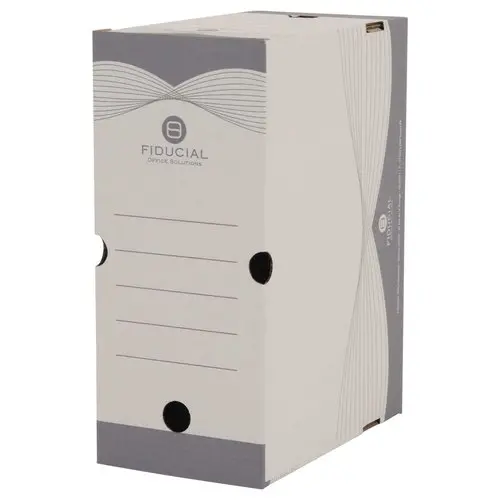 50 Boîtes à archives carton Easy - Dos 15 cm - FIDUCIAL