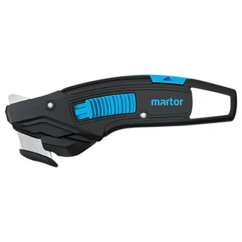 Cutter Sécurité Secumax 370 - Lame Protégée & Réglable - MARTOR