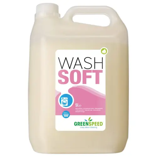 Bidon 5 litres d'adoucissant Greenspeed Wash Soft 