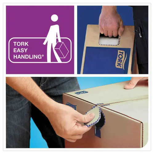 6 Essuie-mains doux H1 - Blanc - Tork