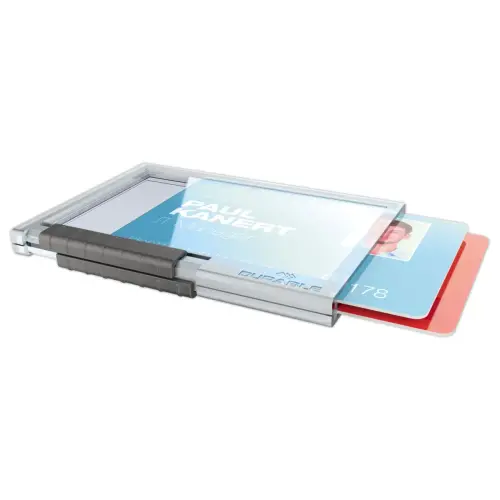 10 Porte cartes PUSHBOX duo 54 x 87 mm